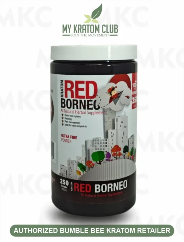 Bumble Bee Kratom Red Borneo Powder (3 Sizes)