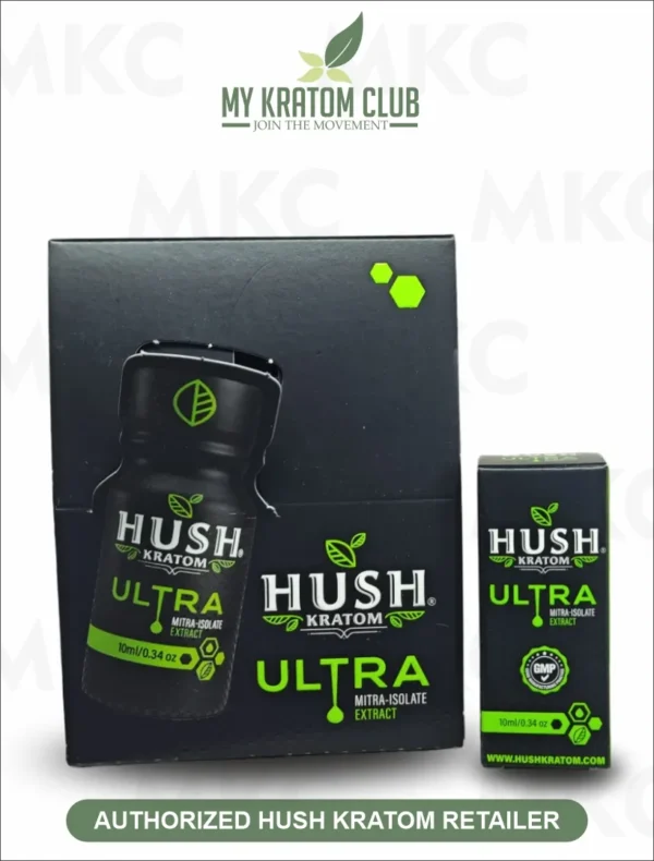 Hush Kratom Ultra Shot Extract 10 ML - Image 2