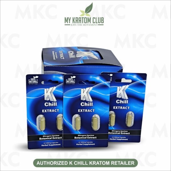 K Chill Kratom Extract Capsules - Image 2