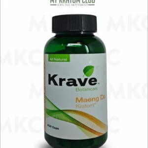 Krave Kratom Maeng Da Capsules | Ultimate Pain Relief & Energy Boost