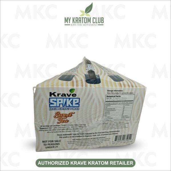 Krave Kratom Spike Extract Sweet Tea Cone - Image 5