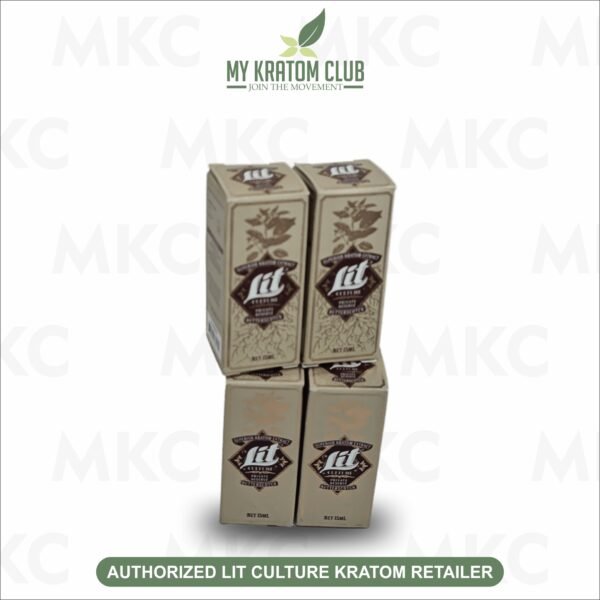 Lit Culture Kratom Extract Shot (Butterscotch Flavor) - Image 3