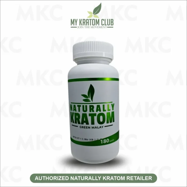 Naturally Green Malay Kratom Capsules