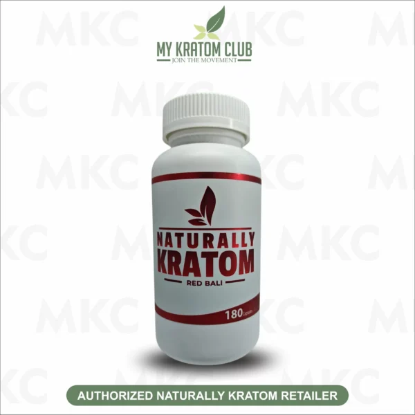 Naturally Bali Gold Kratom Capsules