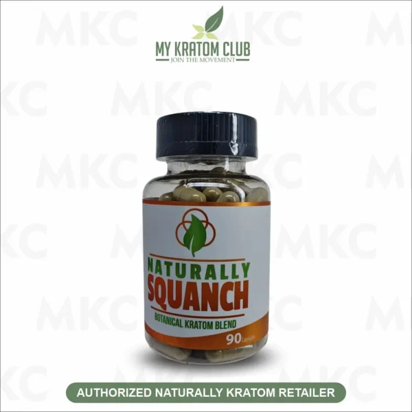 Squanch Naturally Kratom Capsules (Euphoric MIx)