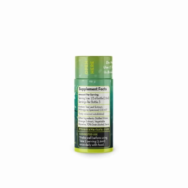 Phoenix Kratom Tea Shot, 8ml - Image 2