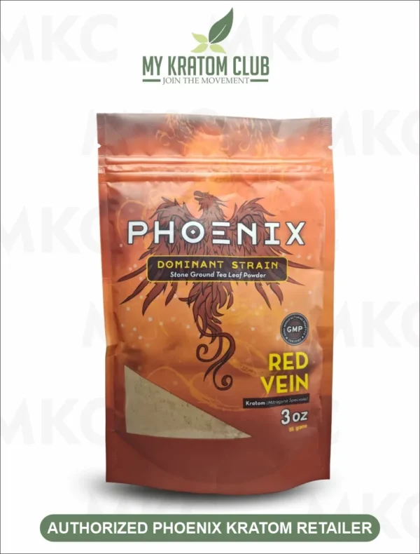 Phoenix Red Vein Kratom Powder (3 Sizes)