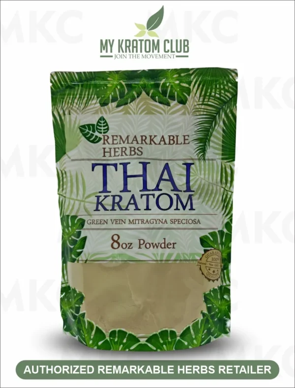 Remarkable Herbs Thai Kratom Powder (2 Sizes)